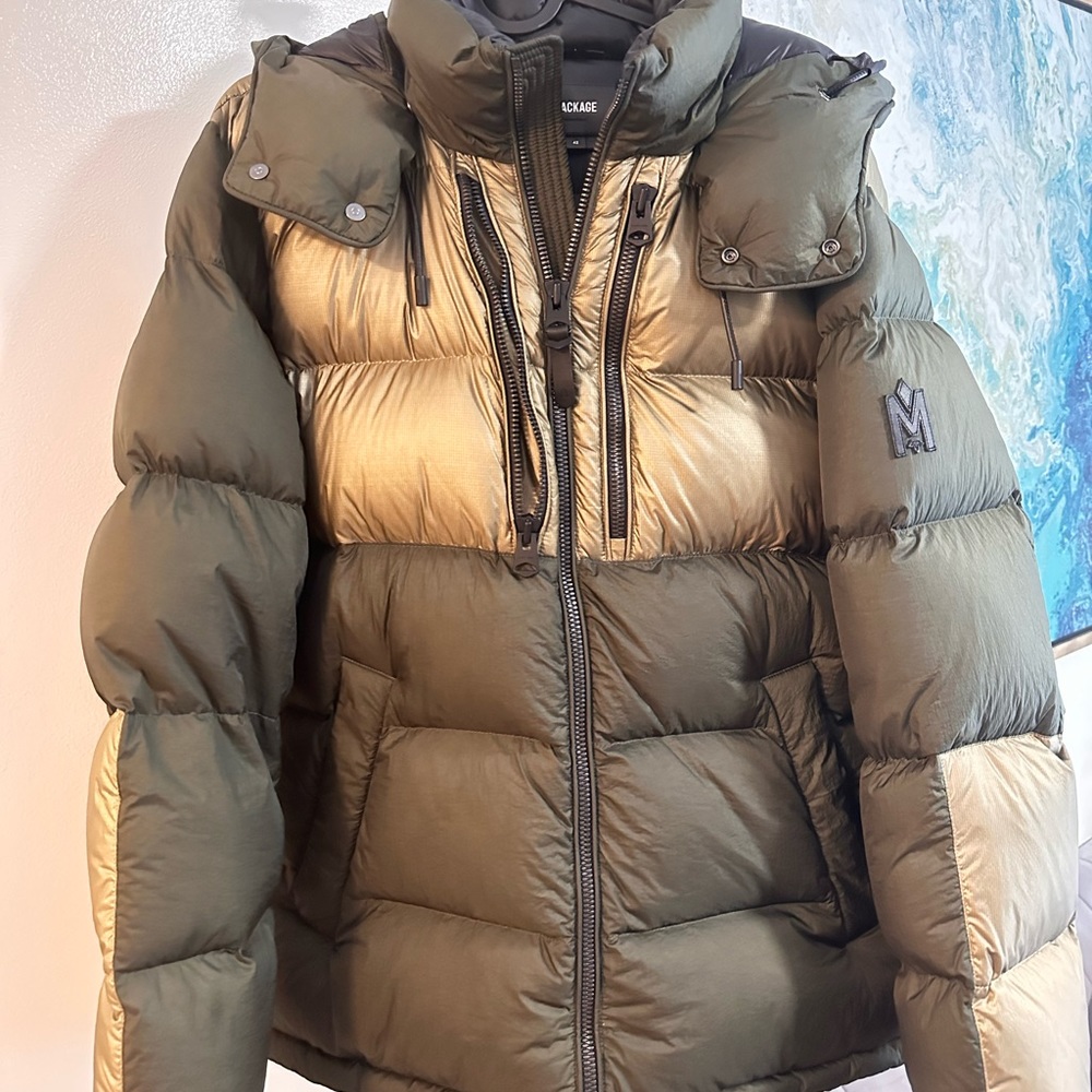 Mackage Adrien Puffer Down Filled Puffer Zip Up Jacket/Coat